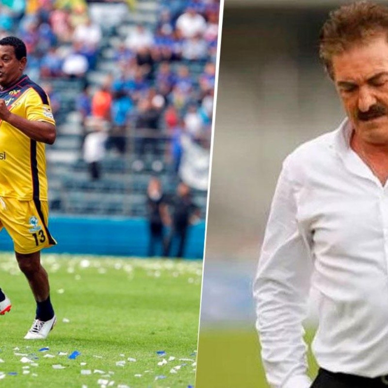 Héroe: el Negro Santos defendió a Ricardo La Volpe de los haters