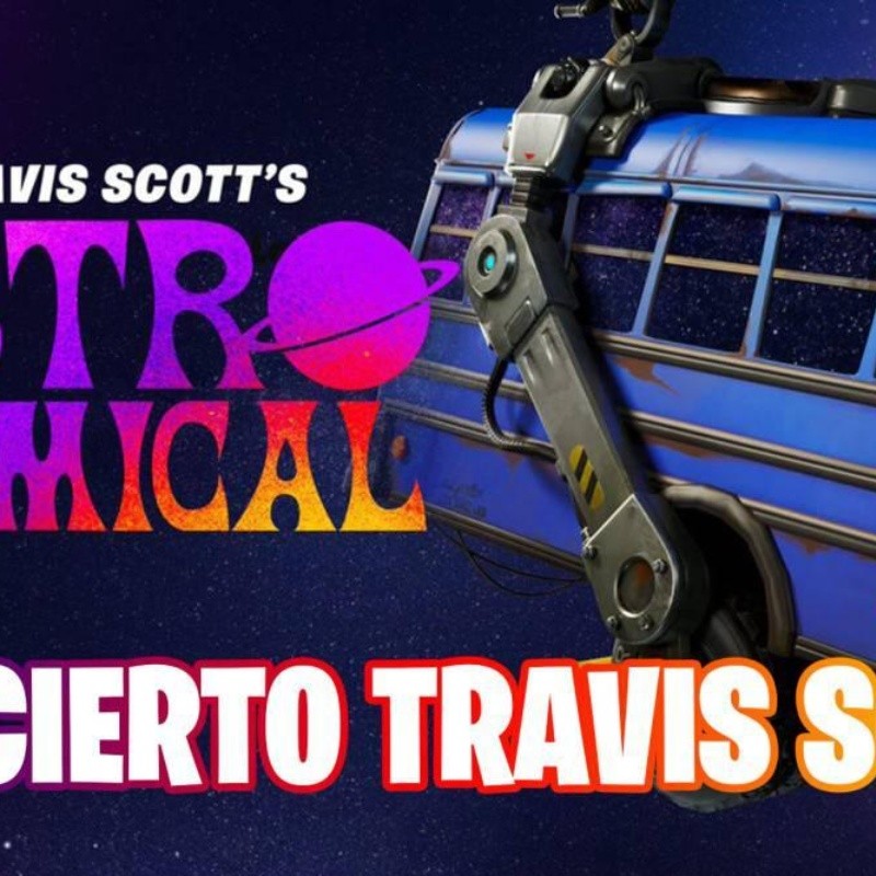 Cómo ver el concierto de Travis Scott en Fortnite