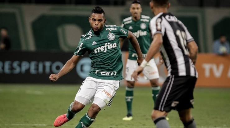 Borja marcou 36 gols em um total de 112 partidas com a camisa do Palmeiras. Foto: Getty Images