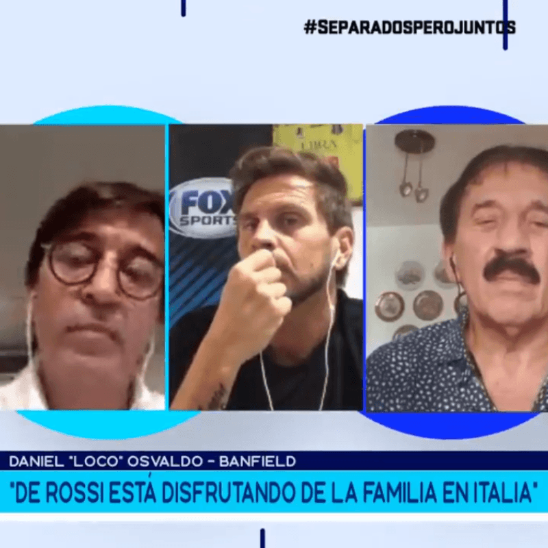 Osvaldo se la agarró con varios de FOX Sports Radio: "Muchos de ustedes...."