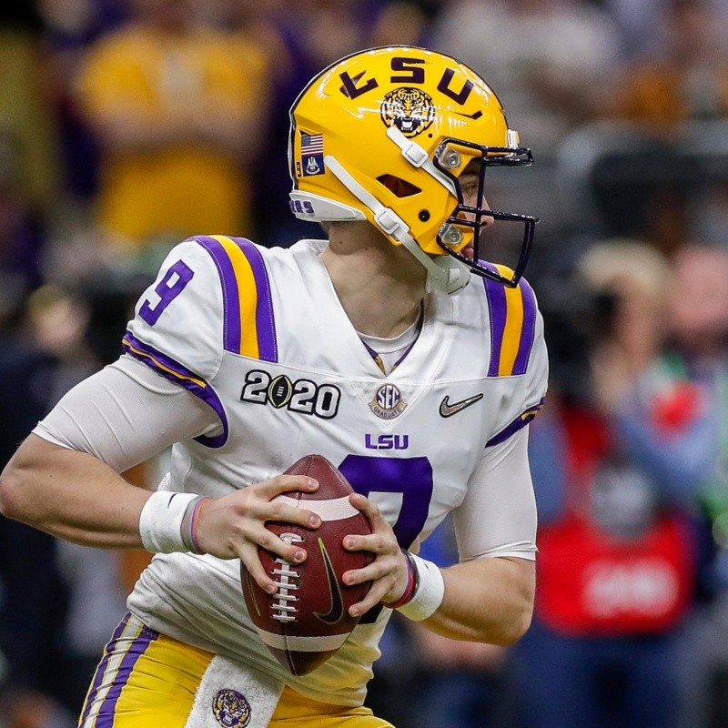 Sin sorpresas: Bengals toman a Joe Burrow con el pick 1 del Draft de la NFL