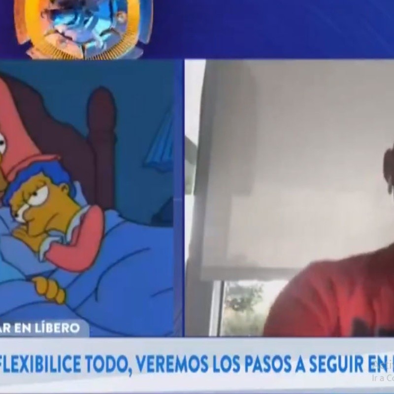 Qué agradable sujeto: Andújar hizo un desafío de los Simpsons ¡y la rompió!