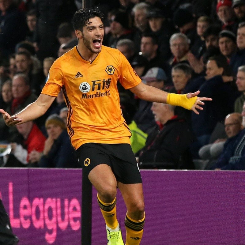 Raúl Jiménez le dio el título de la ePremier League a Wolves