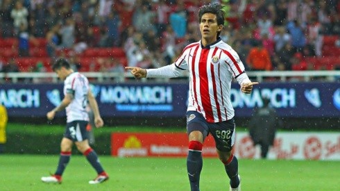 Macías anotó en la goleada 5-0 a Cibao en la primera fase de esa Concachampions de 2018