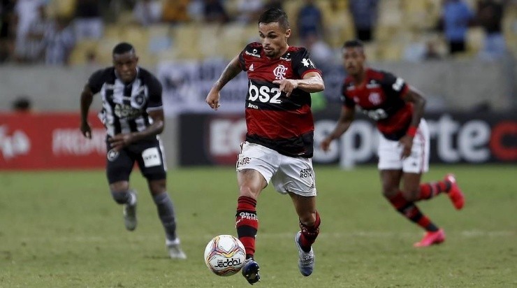 Michael em ação pelo Flamengo. Foto: Alexandre Vidal/Flamengo