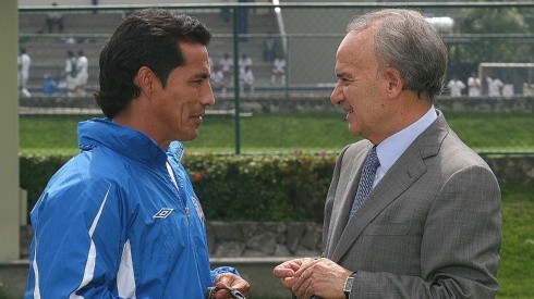 Galindo con Billy Álvarez en 2008