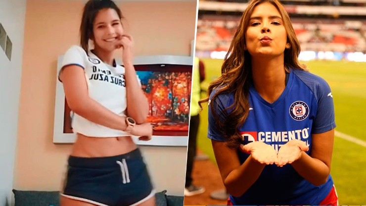 Nerys Díaz es una de las integrantes de Las de Azul, grupo de animación de Cruz Azul. @nerysdiazazul