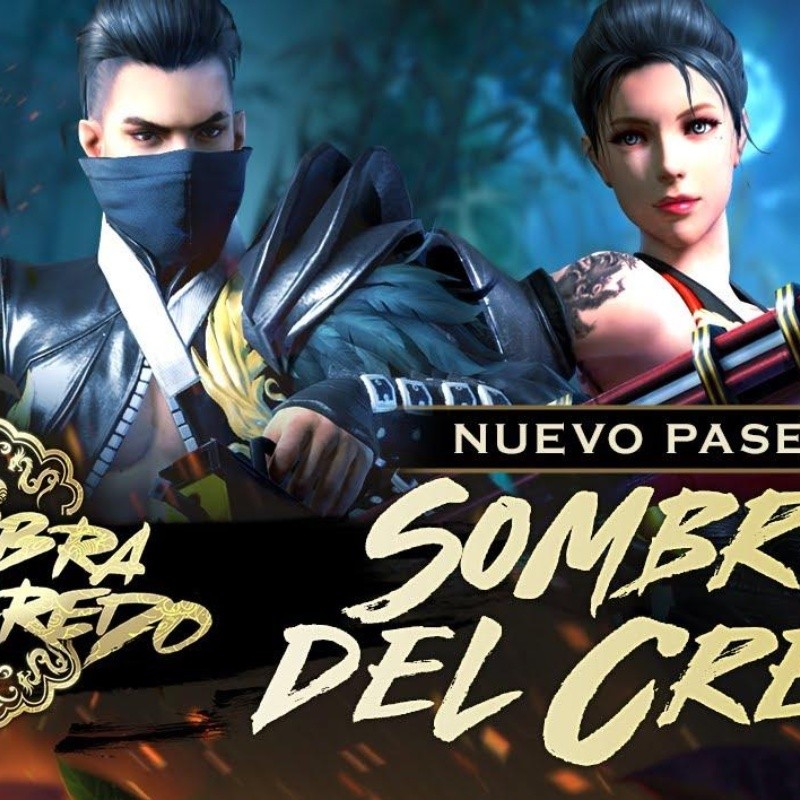 Primer vistazo al nuevo Pase Élite de Free Fire: Sombra del Credo, y sus recompensas