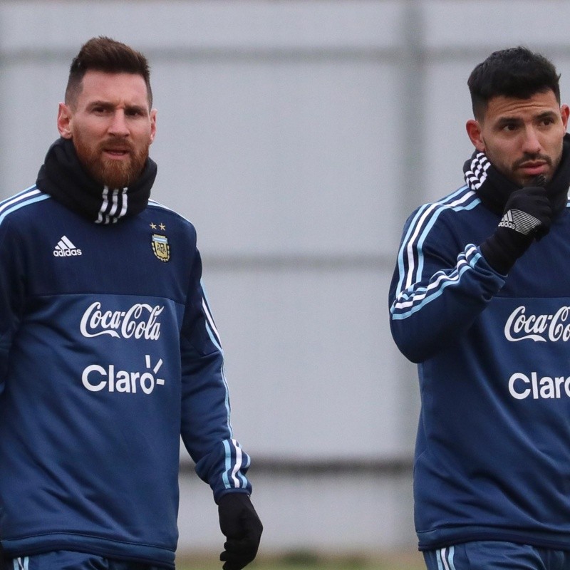 Agüero sobre Messi: "Sé que tuvo la oportunidad de irse del Barcelona"