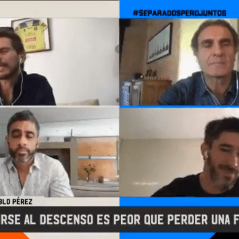 Pablo Pérez y la final de la Libertadores: "Un descenso duele más"