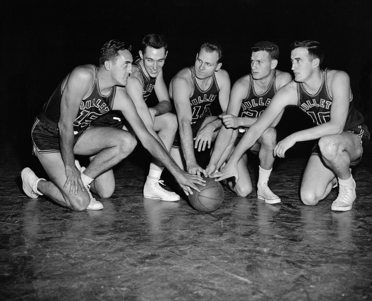 The Bullets played in the ABL, BAA, and NBA from 1947-54 - Getty