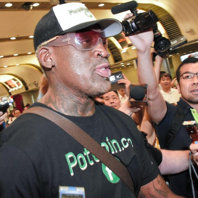 La historia de cuando Rodman sufrió un cristalazo en México