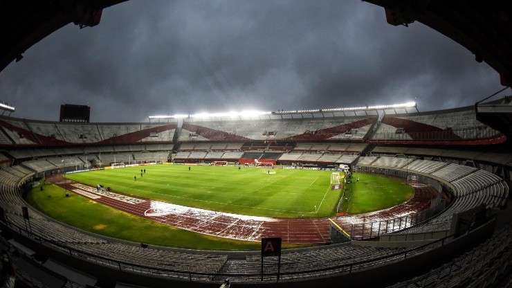 Foto del estadio Monumental.