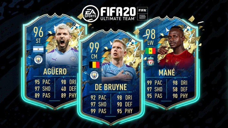 ¡Oficial! Este es el TOTSSF de la Premier League en el Ultimate Team del FIFA 20