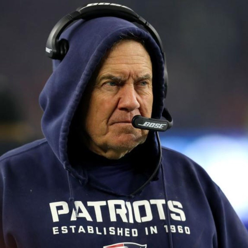 Aún sin Brady, Belichick es el favorito para ganar este premio en el 2020