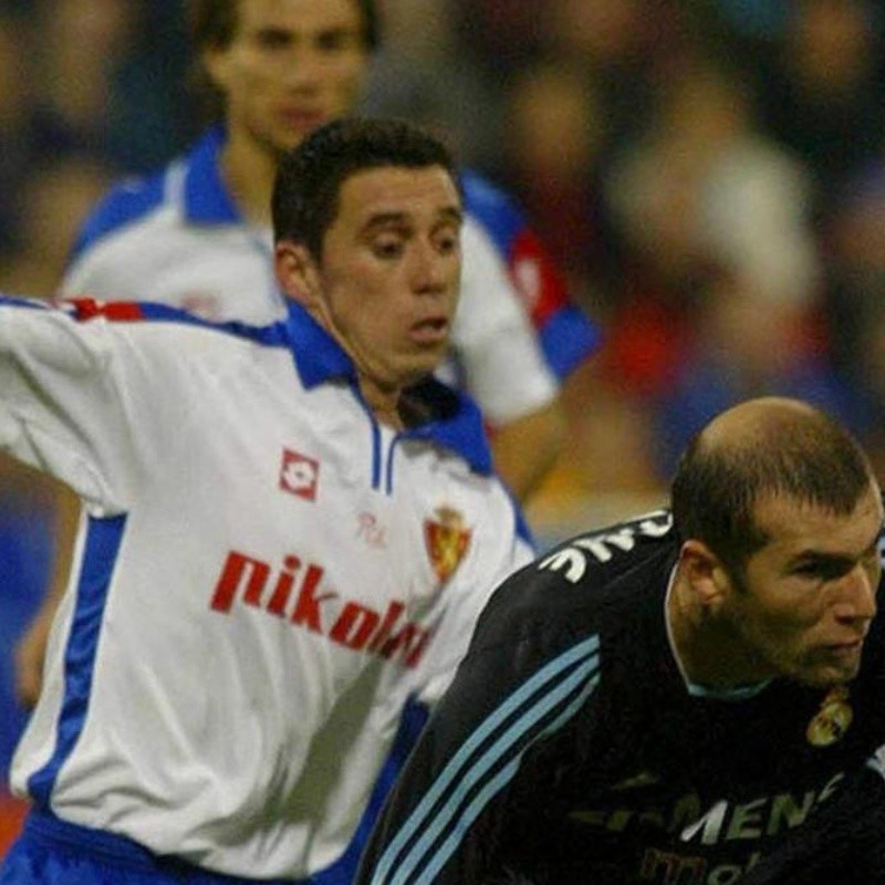 Conejo con magia: Rebosio contó cómo fue cuando le hizo un caño a Zidane