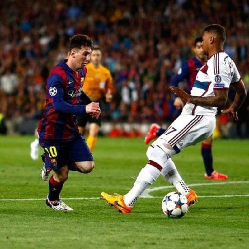 Explotó todo: Boateng trolleó a Messi en Instagram