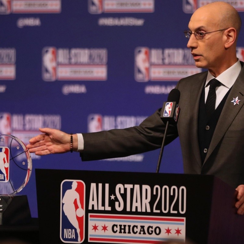 Adam Silver tendrá una llamada telefónica con los jugadores