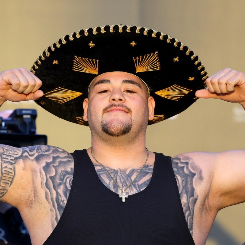 La increíble reacción Andy Ruiz con su nuevo equipo