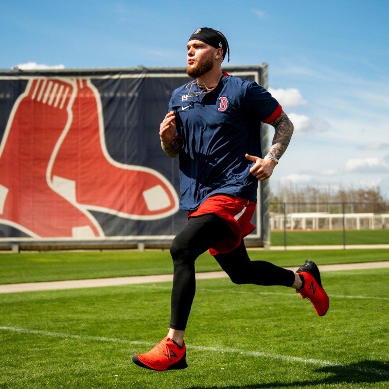 Alex Verdugo, listo para la acción con Boston