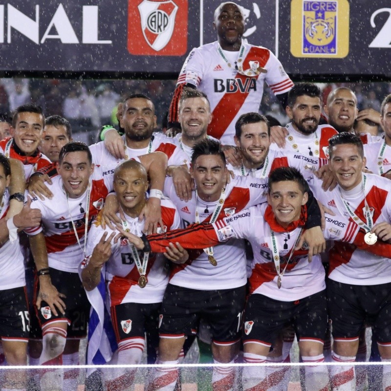 Fue clave para que River gane la Libertadores en 2015 y pidió su bandera