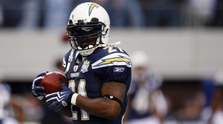 Tomlinson during a game with the San Diego Chargers. (Getty)
