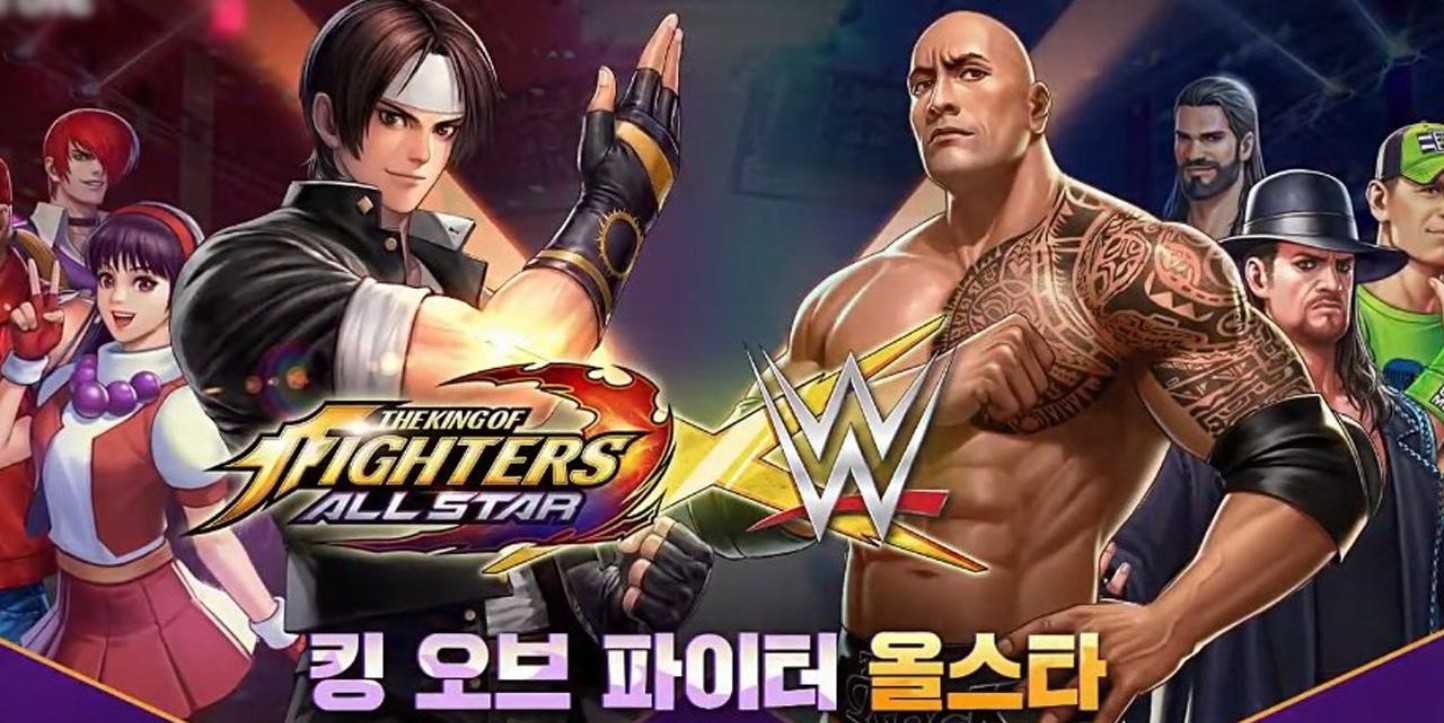 Las Superestrellas De La WWE Llegan A The King Of Fighters All-Star ...