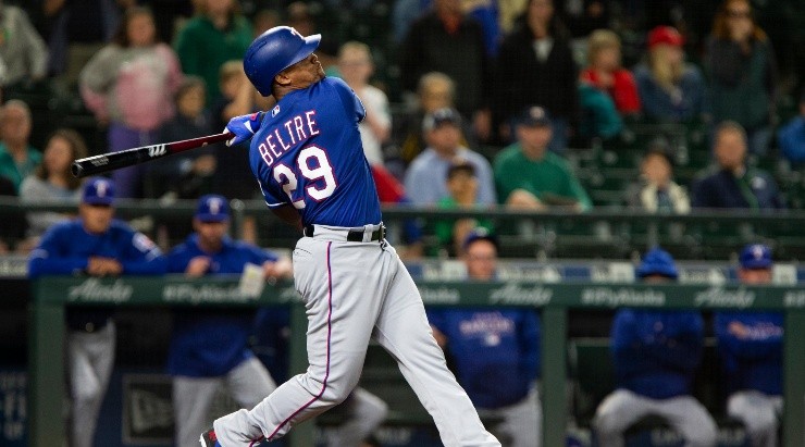 The Texas Rangers retired Beltré&#039;s number 29 jersey (Getty)