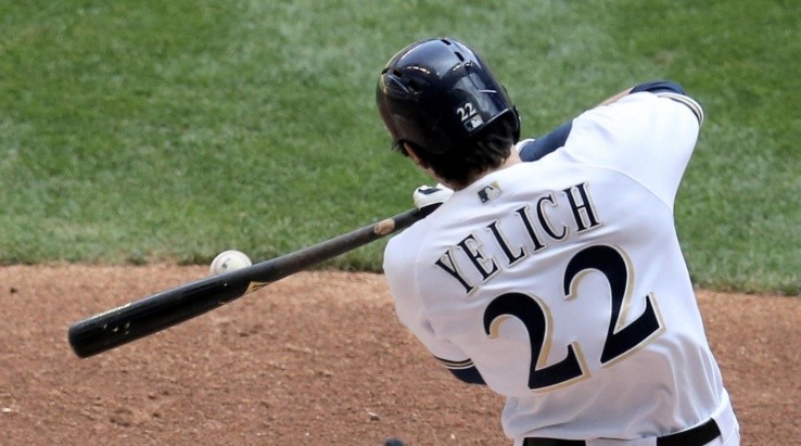 Yelich grew up as a Yankees and Dodgers fan (Getty)