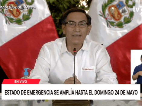 Martín Vizcarra anunció la extensión del estado de emergencia