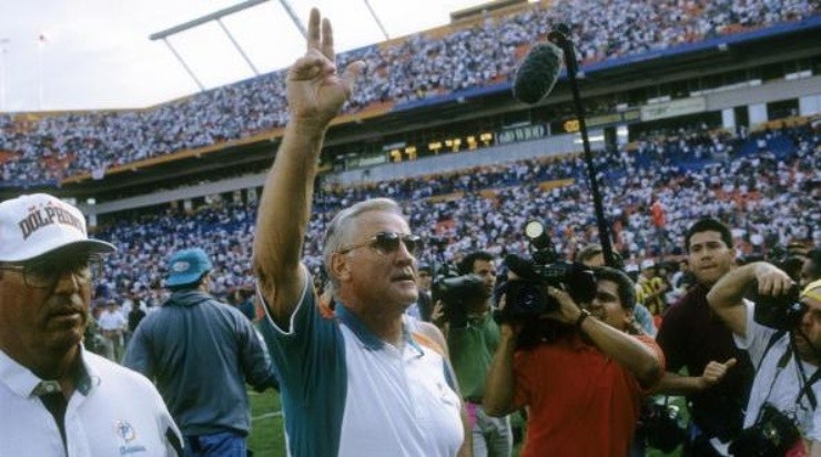 He was the coach with the most wins in NFL history. (Getty)
