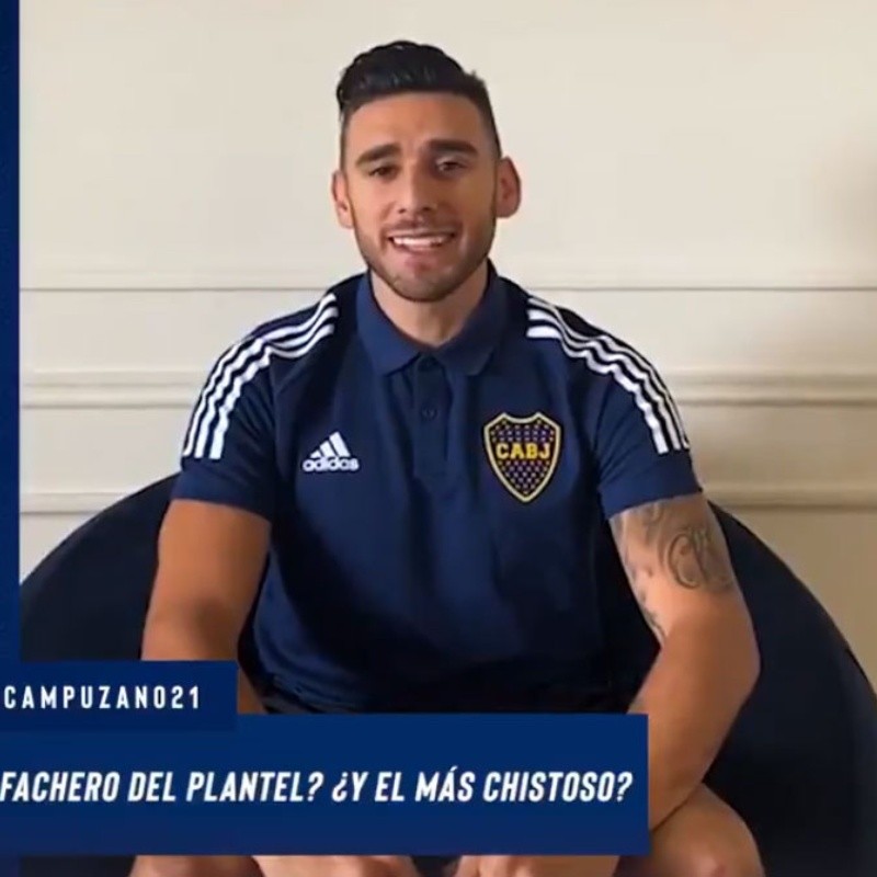 Salvio eligió al jugador más fachero y al más gracioso de Boca