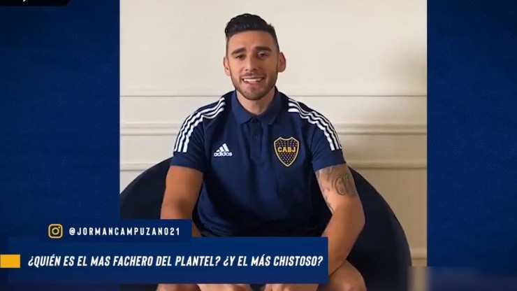 Salvio eligió al jugador más fachero y al más gracioso de Boca