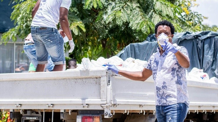 Leyendas dominicanas de la MLB realizan donación para lucha contra Coronavirus