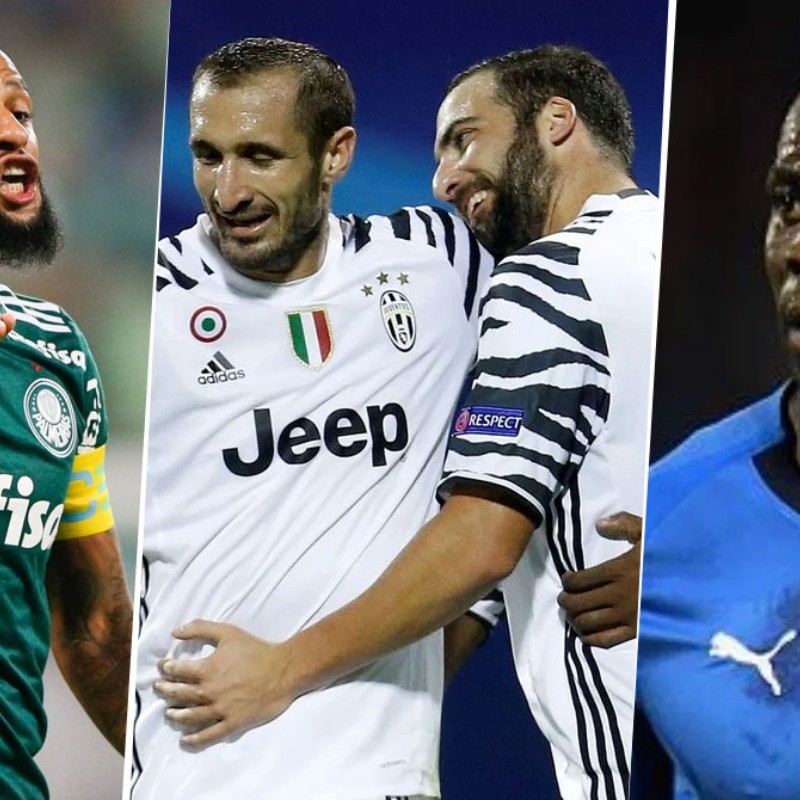 Las polémicas frases de Chiellini sobre Higuaín, Balotelli y Felipe Melo