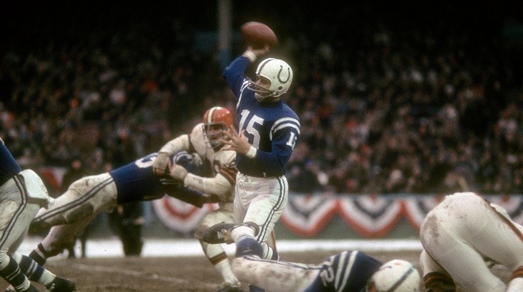 Earl Morrall of the Baltimore Colts (Getty)