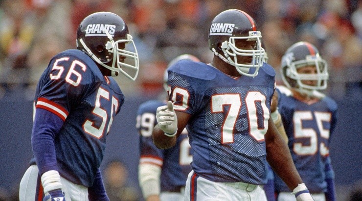 Lawrence Taylor and Leonard Marshall (Getty)