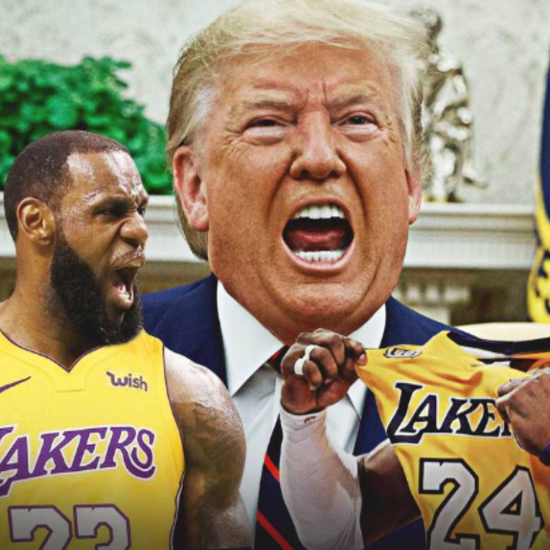 La relación de Trump con jugadores de la NBA