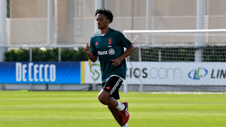 Cuadrado y Dybala, los líderes de los entrenamientos individuales de Juventus