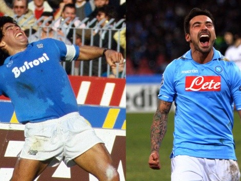 El Napoli saludó a Maradona, a Lavezzi y ¡a un ex-Universitario de Deportes!