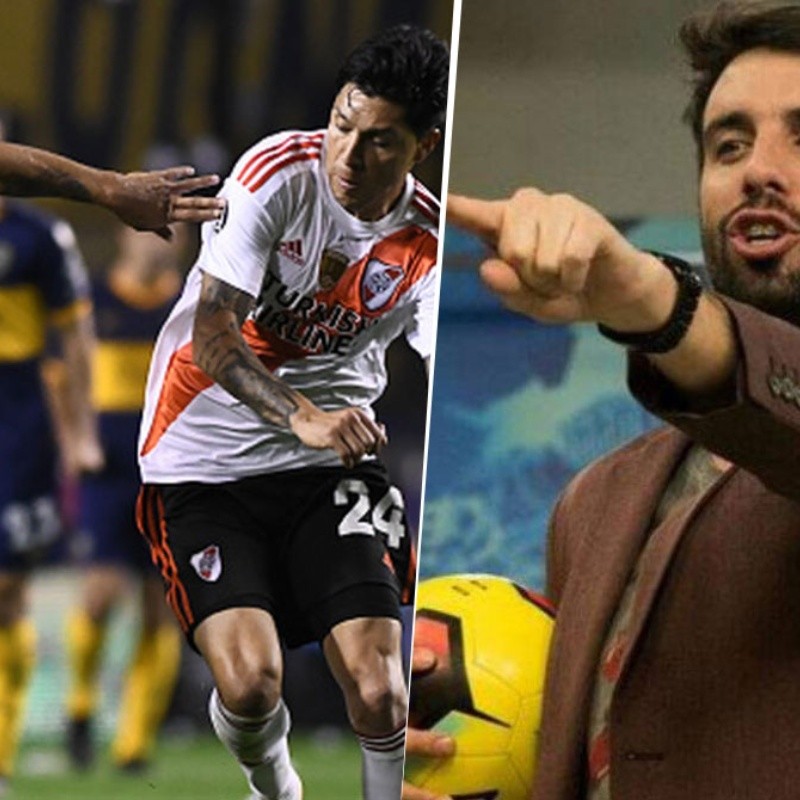 Azzaro contó cuál es la diferencia entre Boca y River "por quién es más grande"