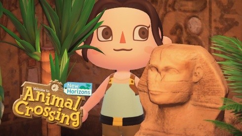 Tomb Raider se sumó a la fiebre de Animal Crossing y reveló su atuendo de Lara Croft