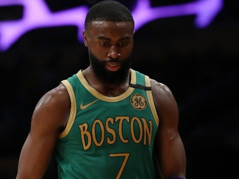 Jaylen Brown envió un mensaje: quiere los playoffs