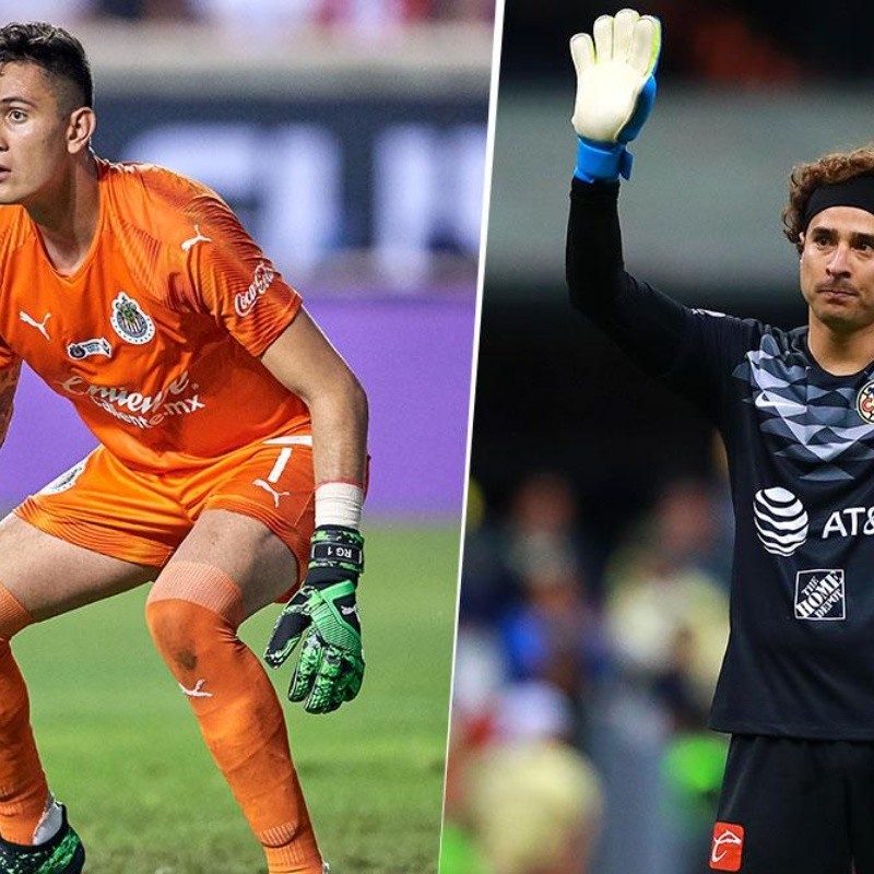 Raúl Gudiño se deshizo en elogios para Guillermo Ochoa