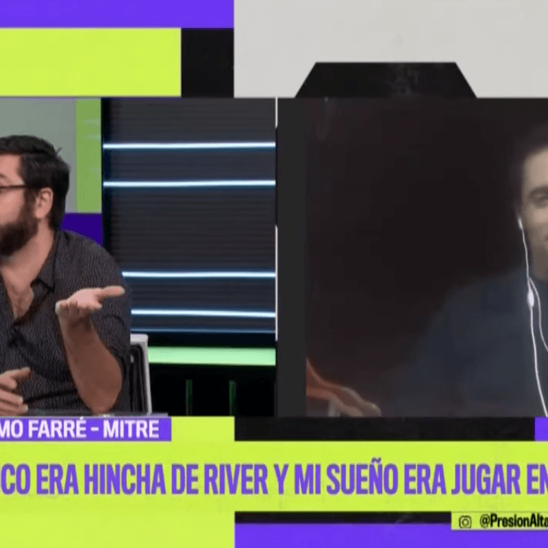 Farré estaba al aire y lo primero que le dijo Beltramo fue: "Muchas gracias"