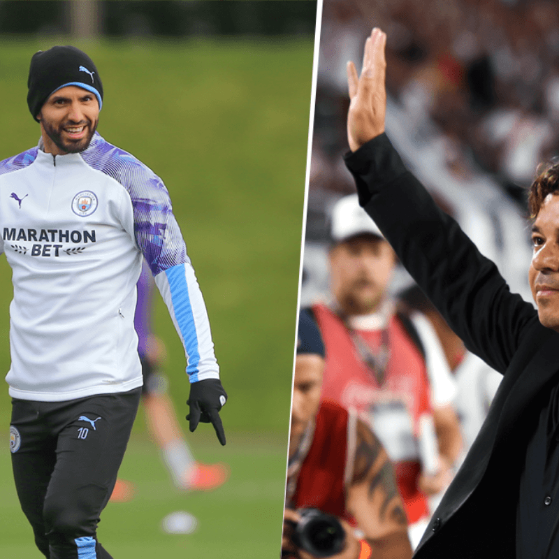 El elogio de Agüero para Marcelo Gallardo en plena transmisión de Twitch