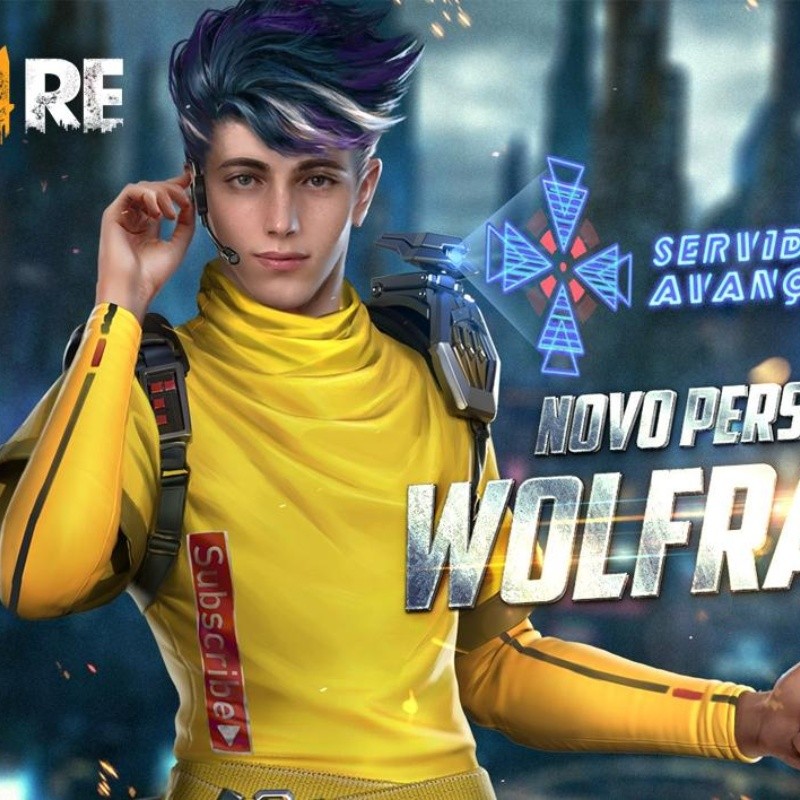 Wolfrahh es el nuevo personaje que llegará a Free Fire