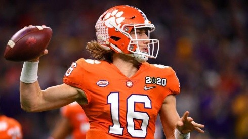 Trevor Lawrence, quarterback for the Clemson Tigers (Getty)