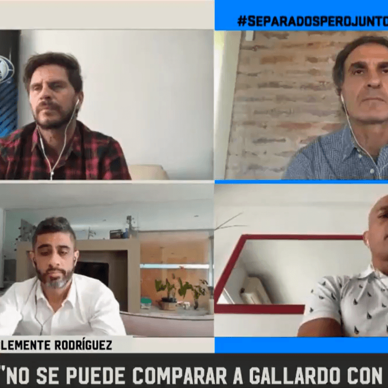 Clemente Rodríguez: "No se puede comparar a Gallardo con Bianchi"