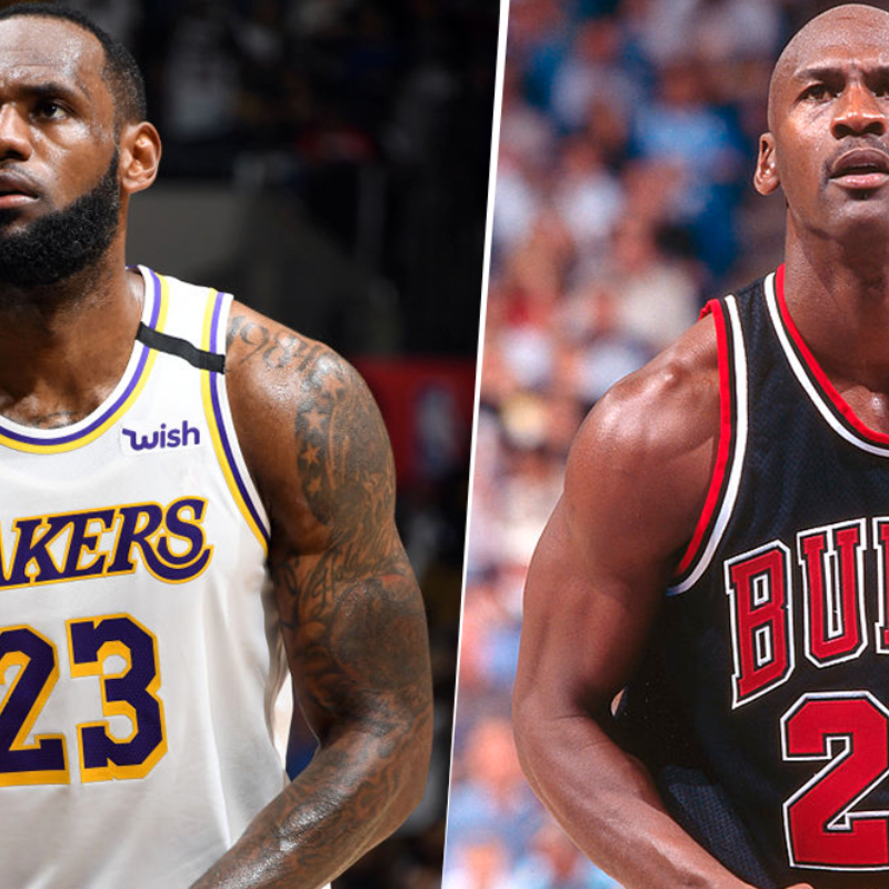 No lo vas a creer: LeBron reveló que jugó junto a Jordan